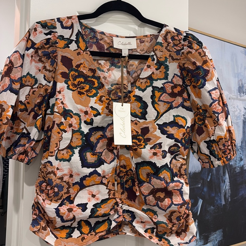 Cleobella  DELPHINA TOP | DESERT FLORAL